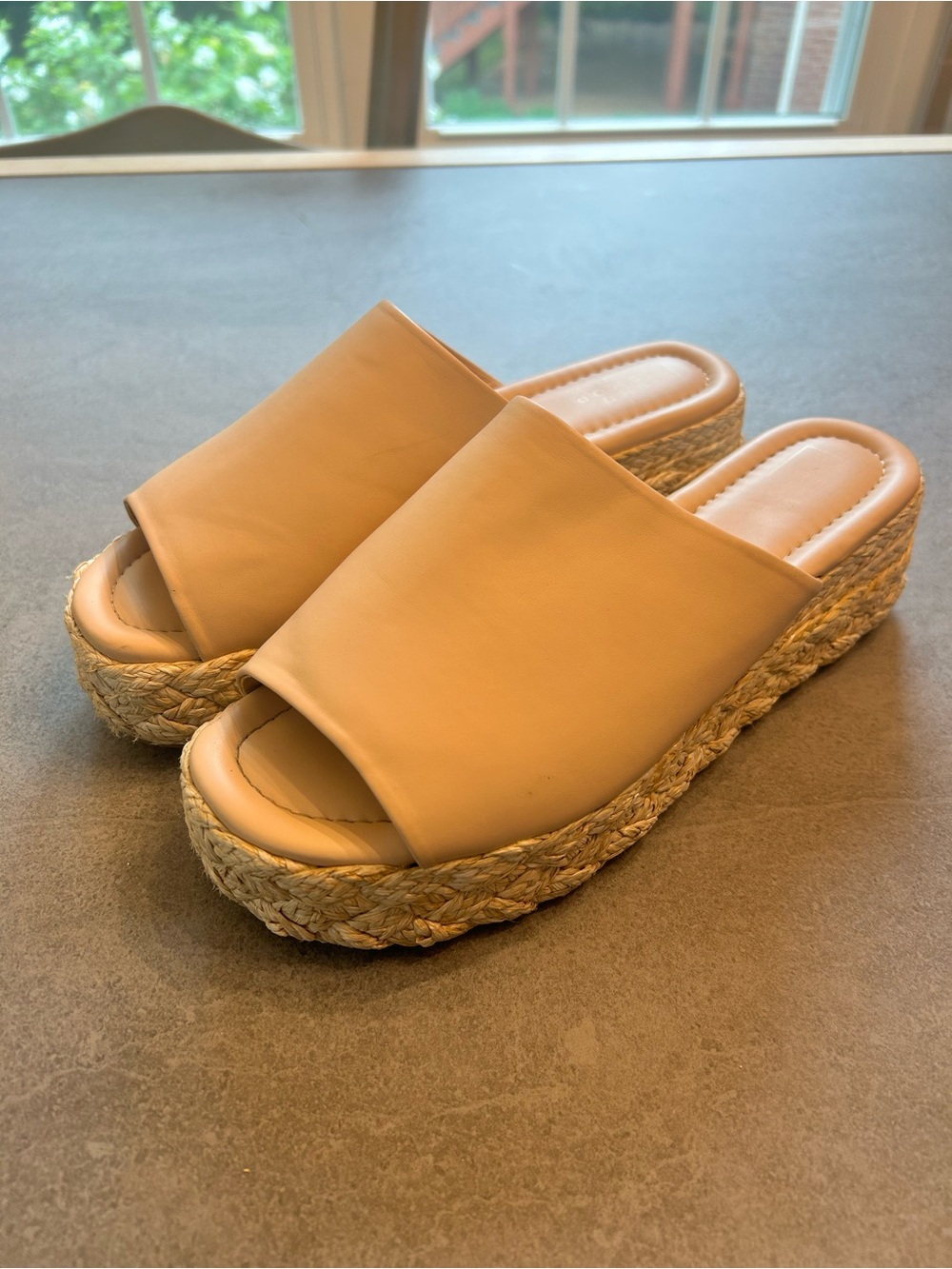 SHU SHOP Espadrille Platform Slide